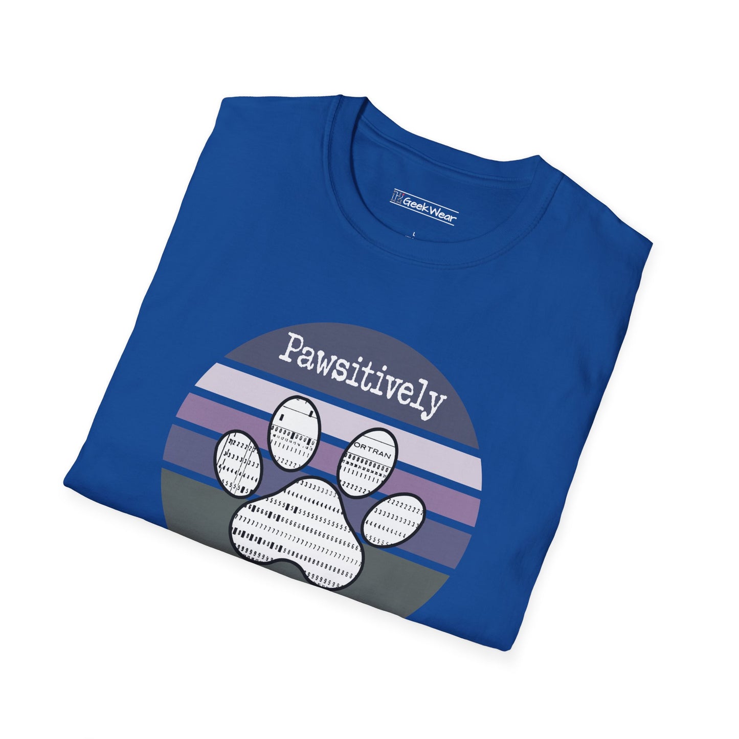 GeekWear Cat Pawsitively Retro T-Shirt