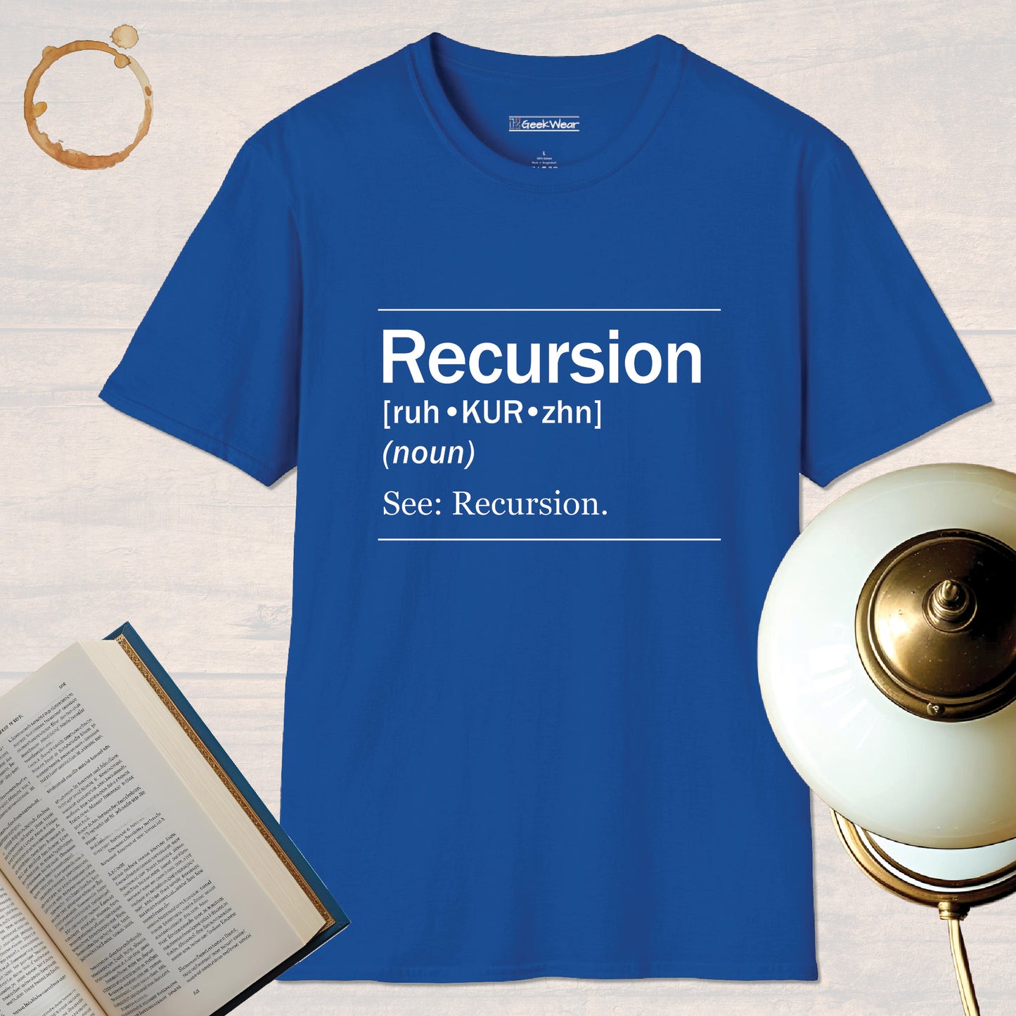 GeekWear Definitions Recursion T-Shirt