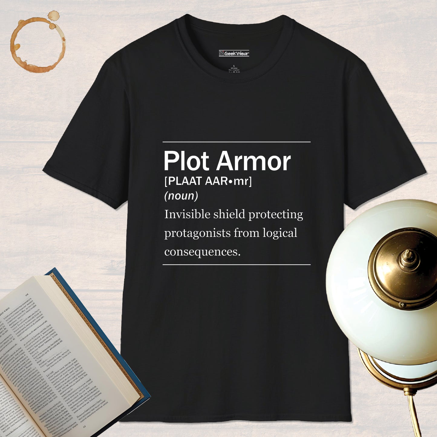 GeekWear Definitions Plot Armor T-Shirt