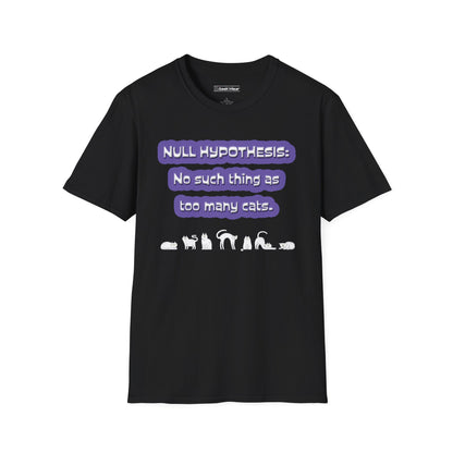 GeekWear Cat Null Hypothesis T-Shirt