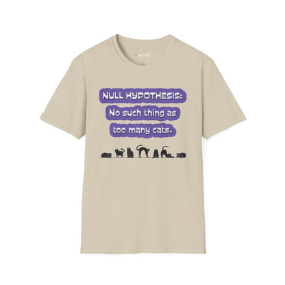 GeekWear Cat Null Hypothesis T-Shirt