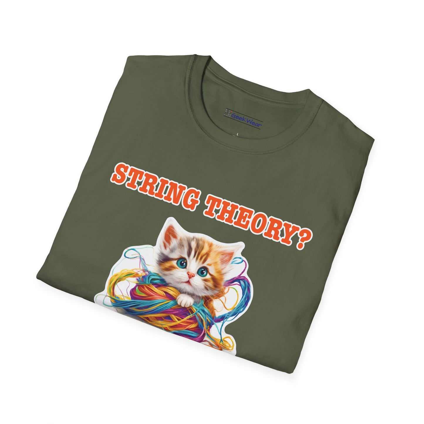 GeekWear Cat String Theory T-Shirt