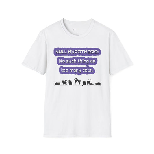 GeekWear Cat Null Hypothesis T-Shirt