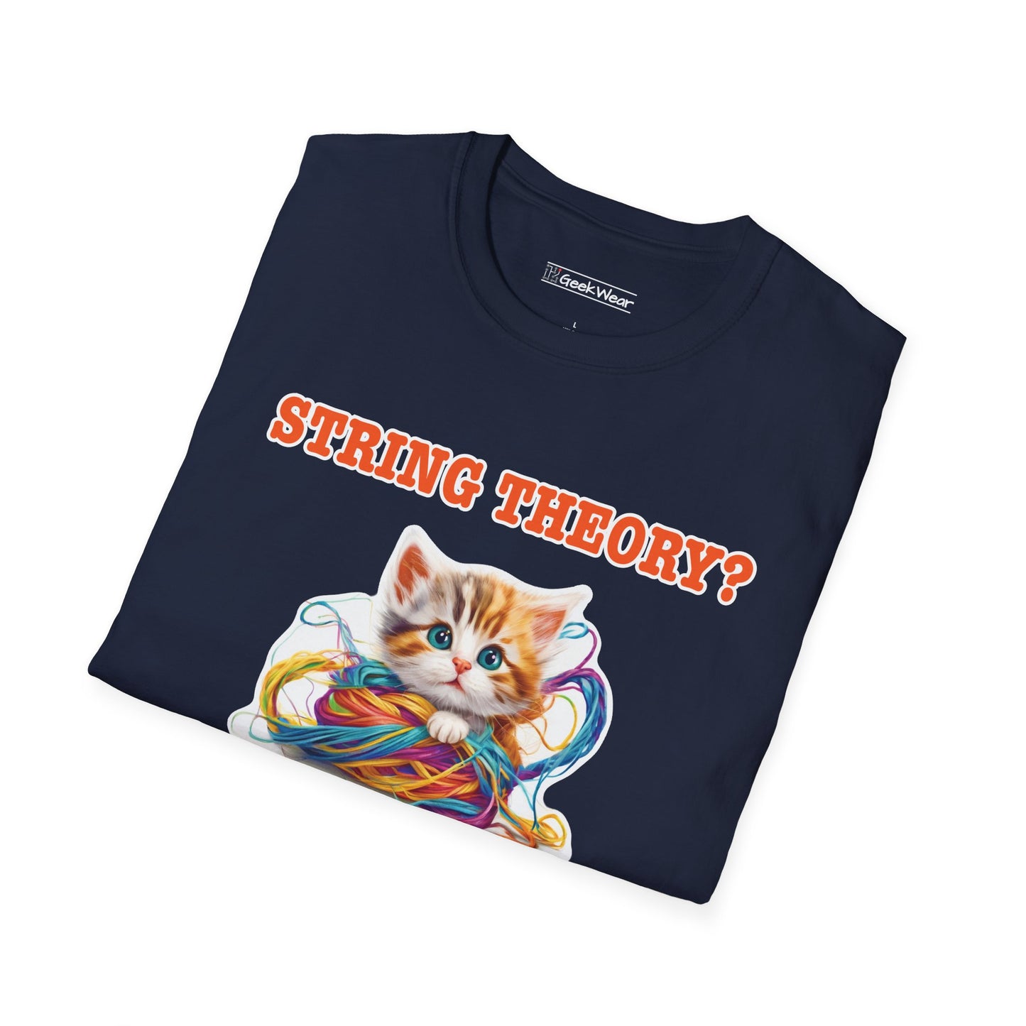 GeekWear Cat String Theory T-Shirt