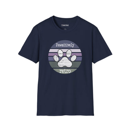 GeekWear Cat Pawsitively Retro T-Shirt