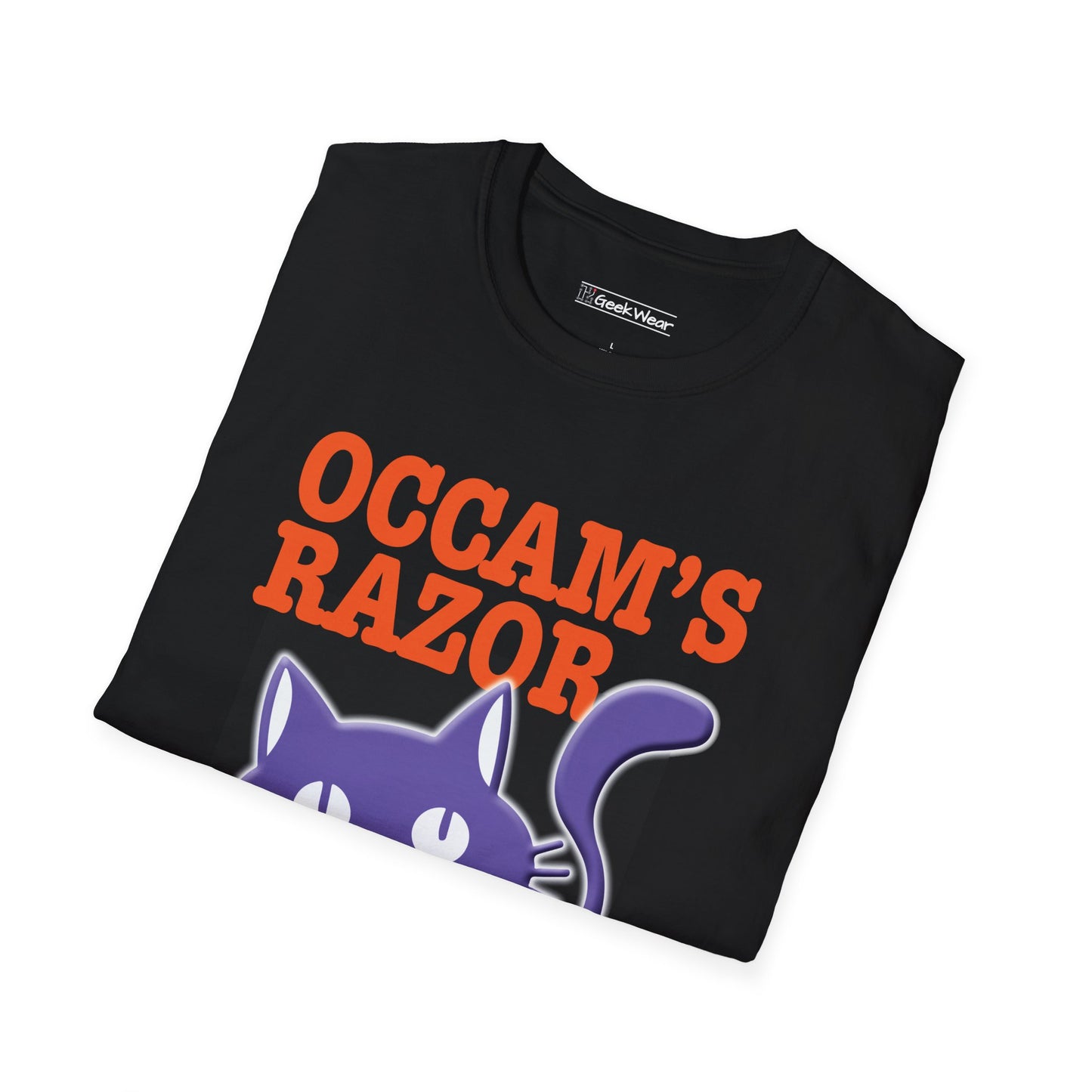 GeekWear Cat Occam's Razor T-Shirt