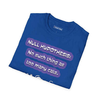 GeekWear Cat Null Hypothesis T-Shirt