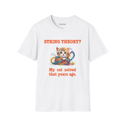 GeekWear Cat String Theory T-Shirt