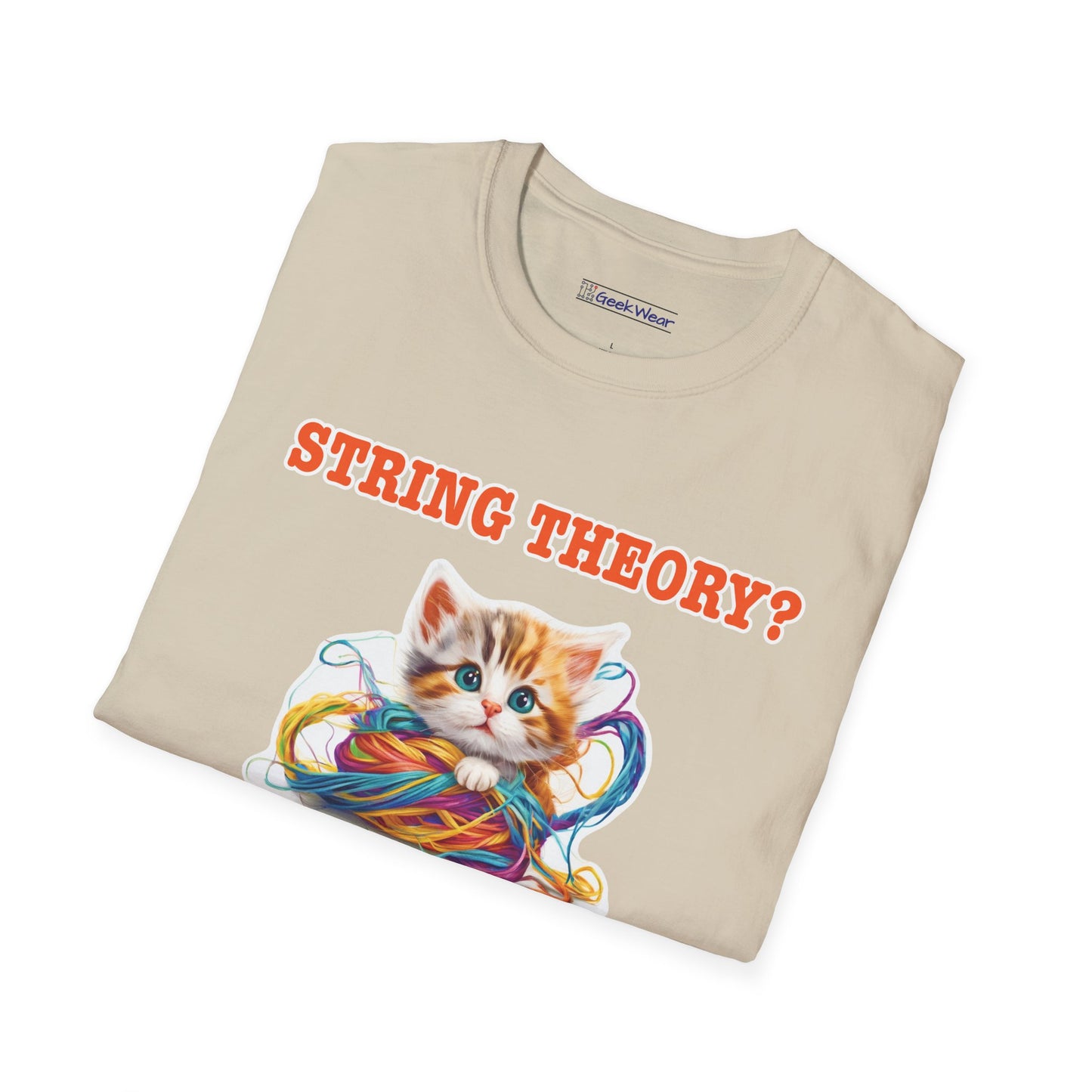 GeekWear Cat String Theory T-Shirt