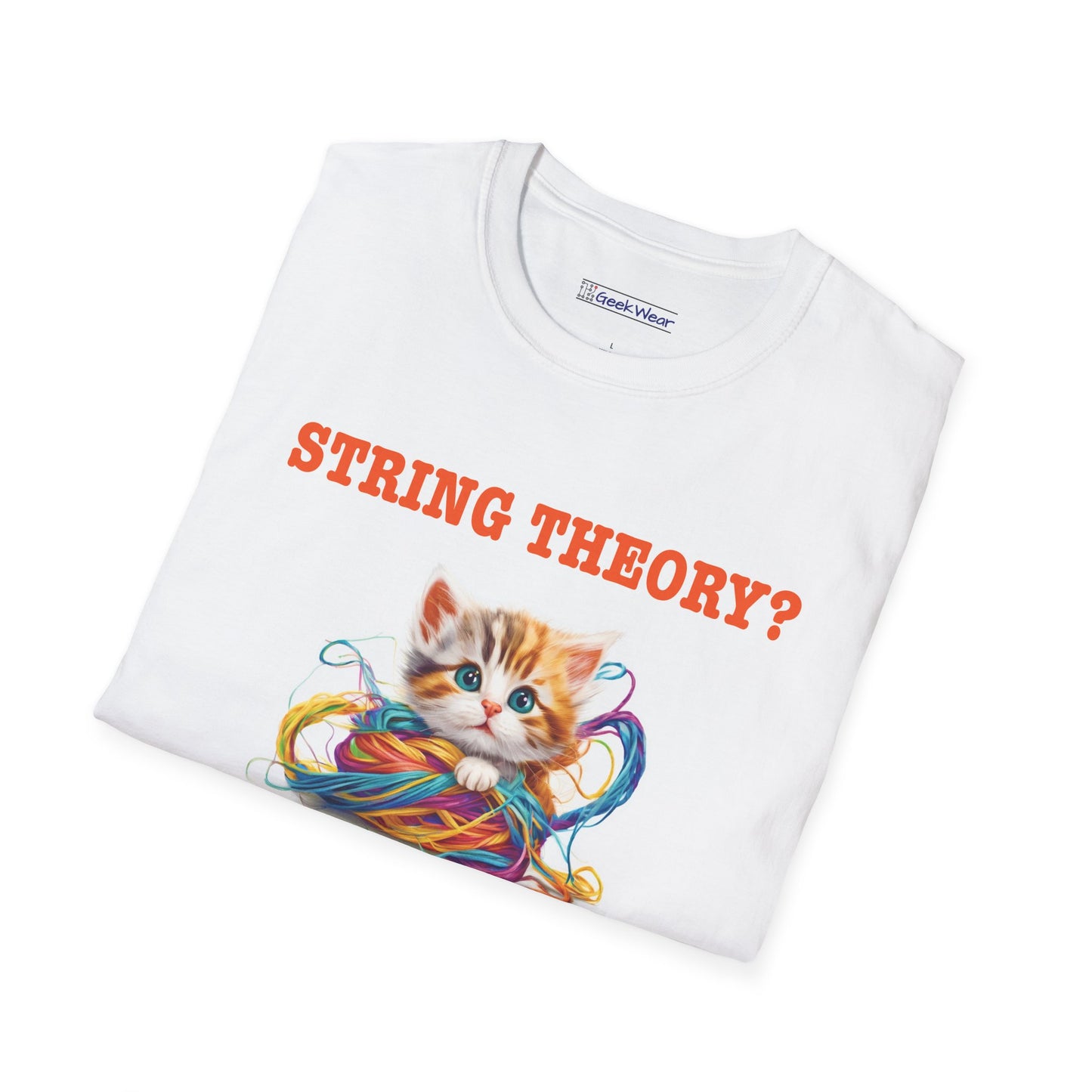 GeekWear Cat String Theory T-Shirt