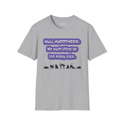 GeekWear Cat Null Hypothesis T-Shirt