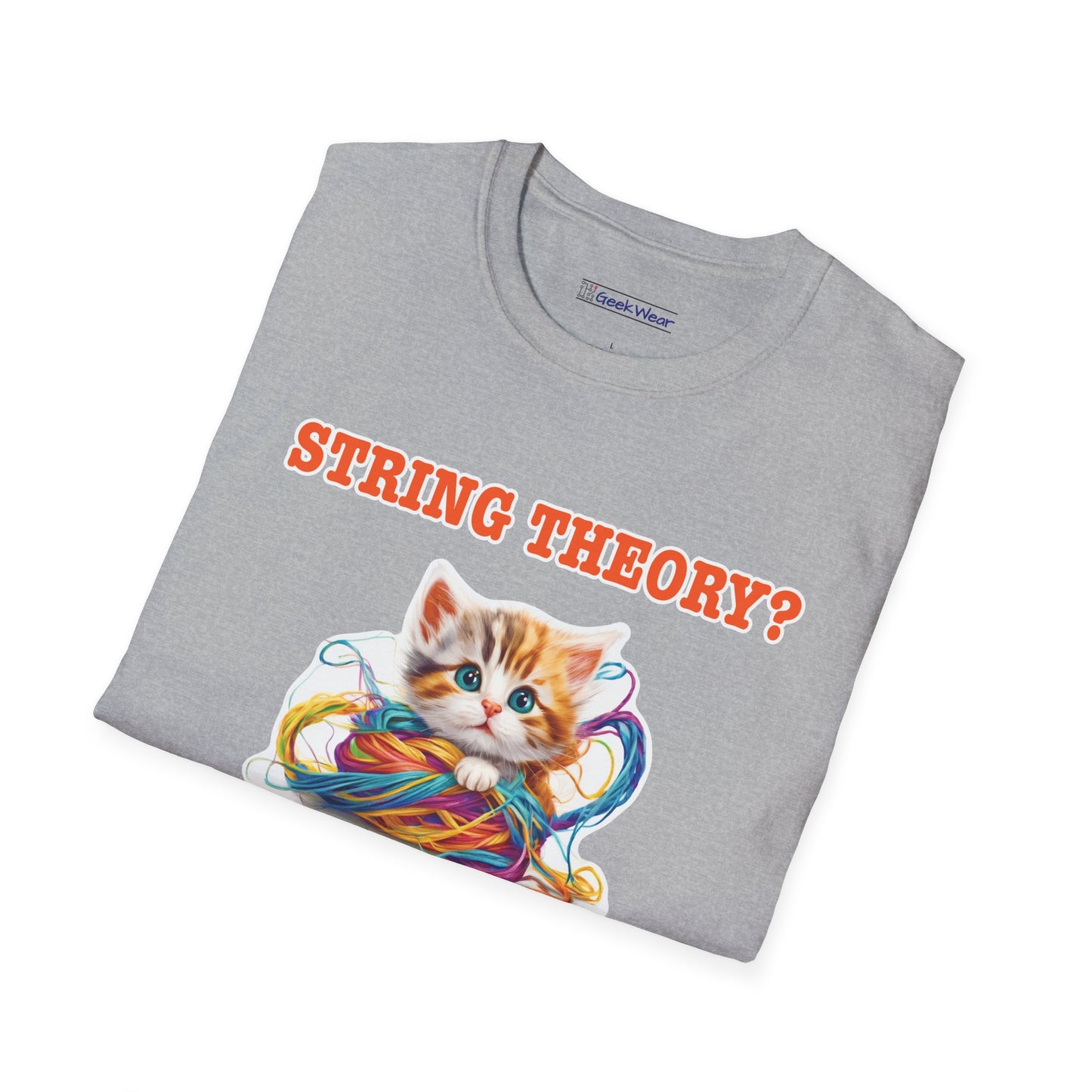 GeekWear Cat String Theory T-Shirt