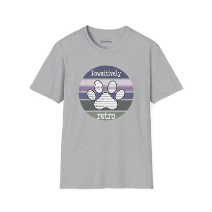 GeekWear Cat Pawsitively Retro T-Shirt