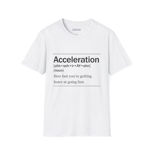GeekWear Definitions Acceleration T-Shirt
