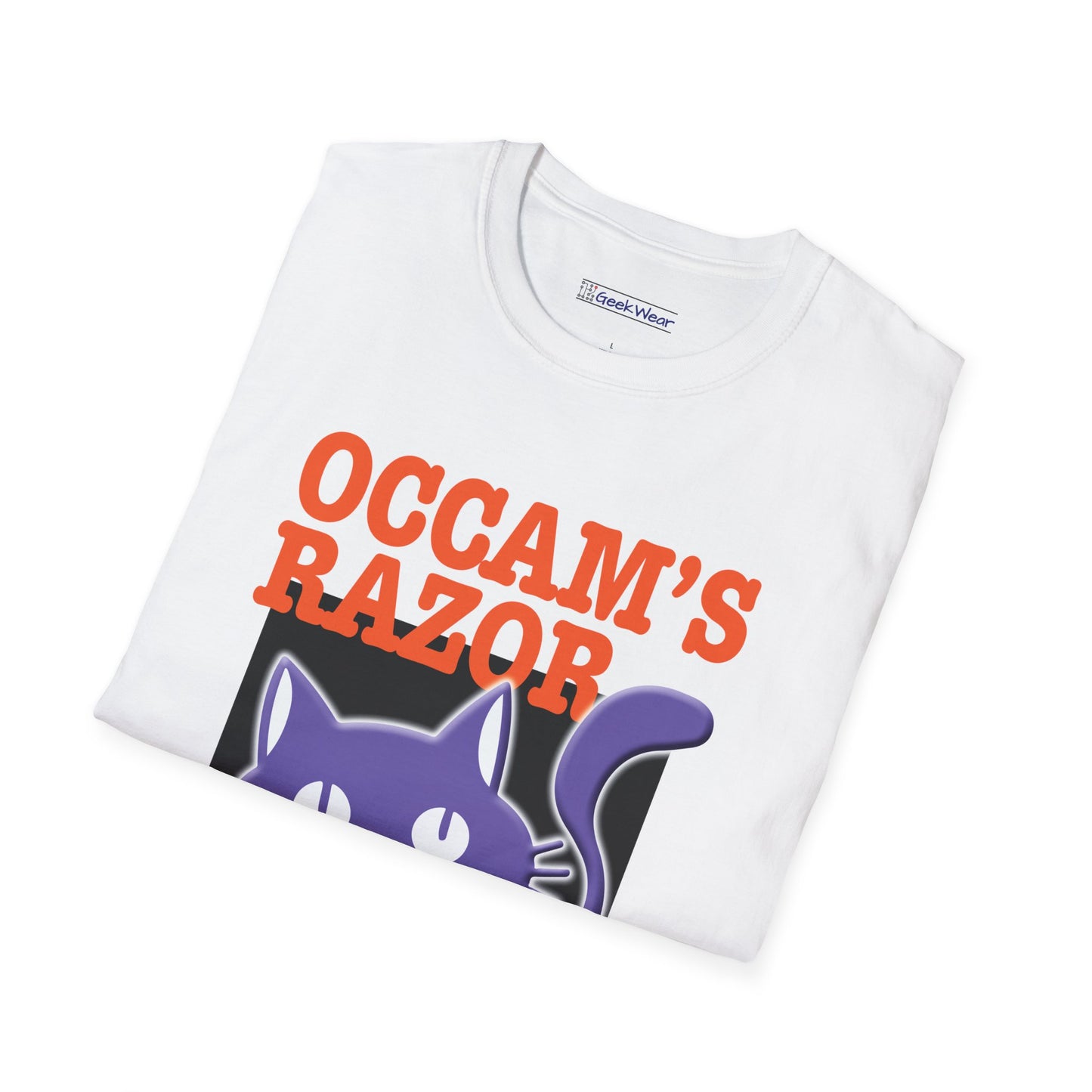 GeekWear Cat Occam's Razor T-Shirt