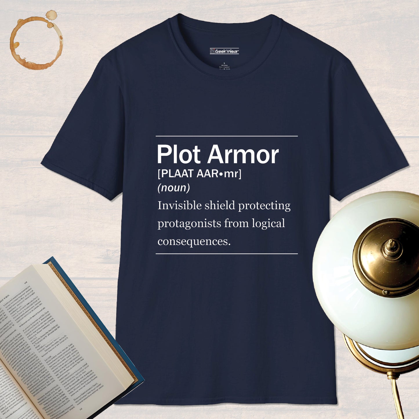 GeekWear Definitions Plot Armor T-Shirt