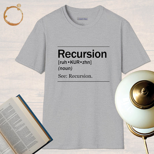 GeekWear Definitions Recursion T-Shirt