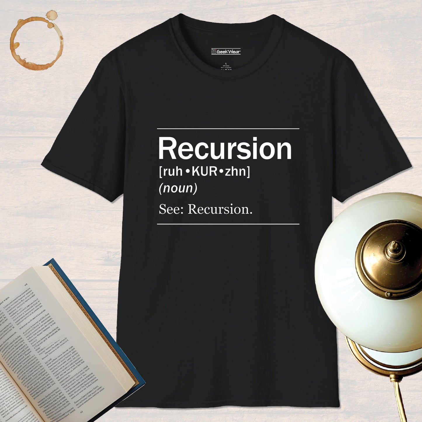 GeekWear Definitions Recursion T-Shirt