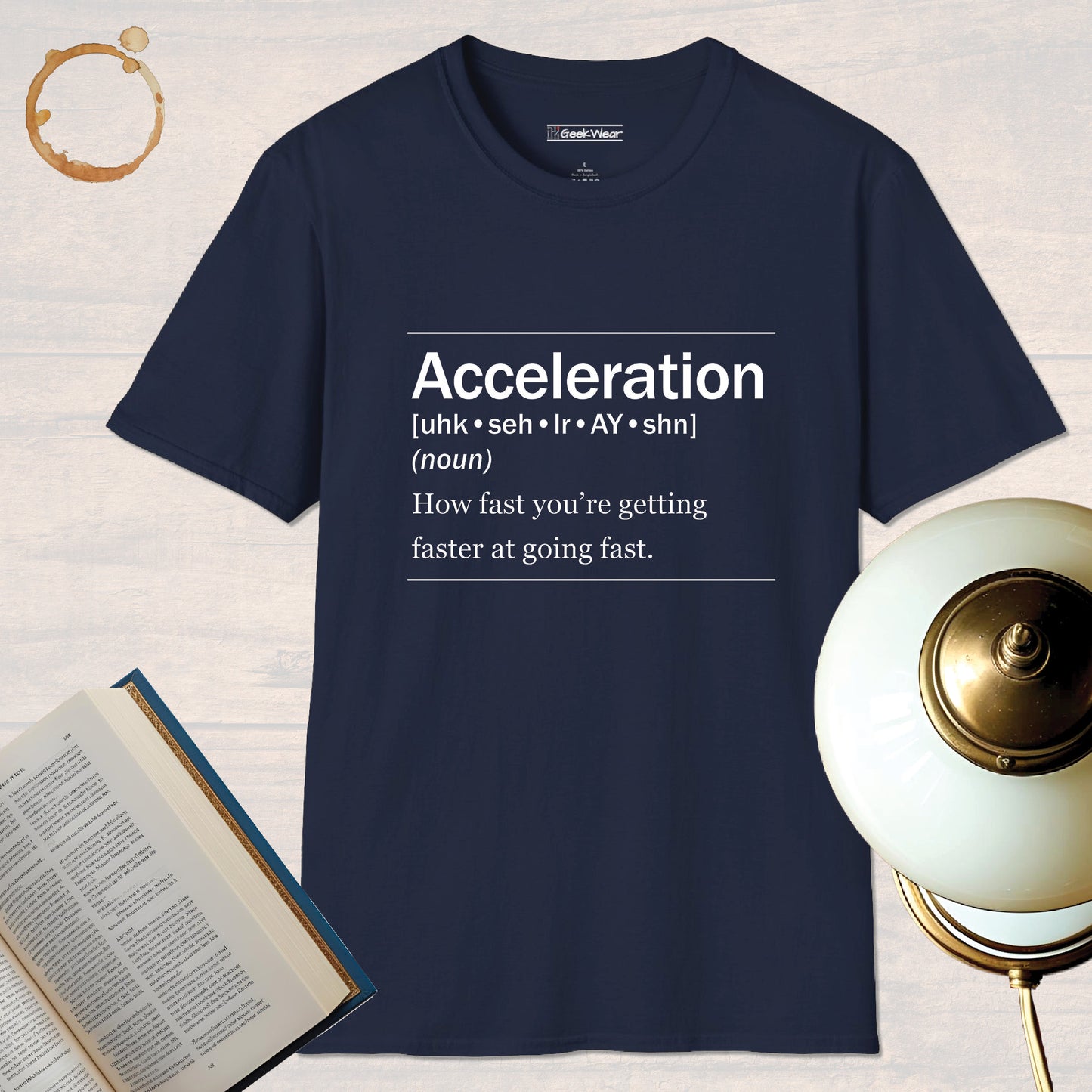 GeekWear Definitions Acceleration T-Shirt