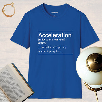 GeekWear Definitions Acceleration T-Shirt