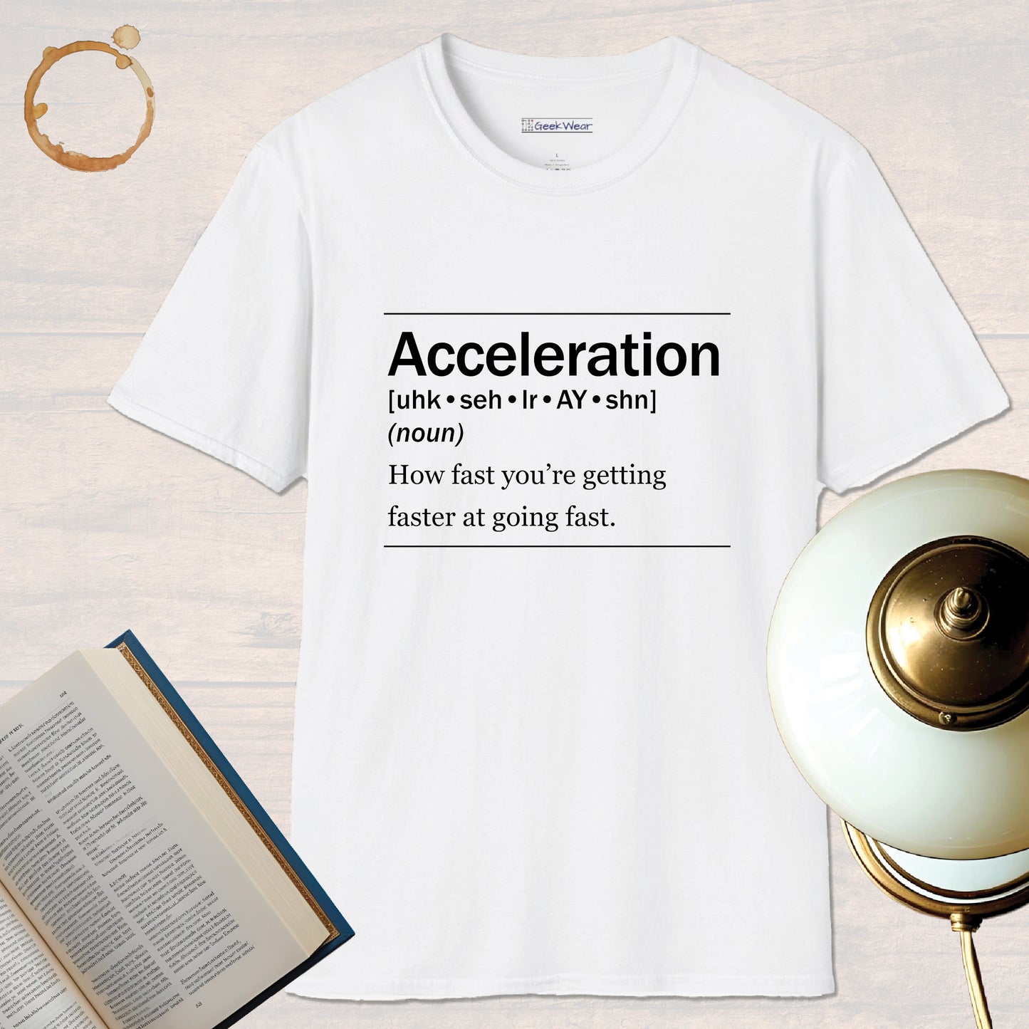 GeekWear Definitions Acceleration T-Shirt
