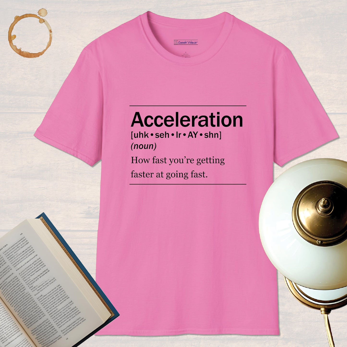 GeekWear Definitions Acceleration T-Shirt