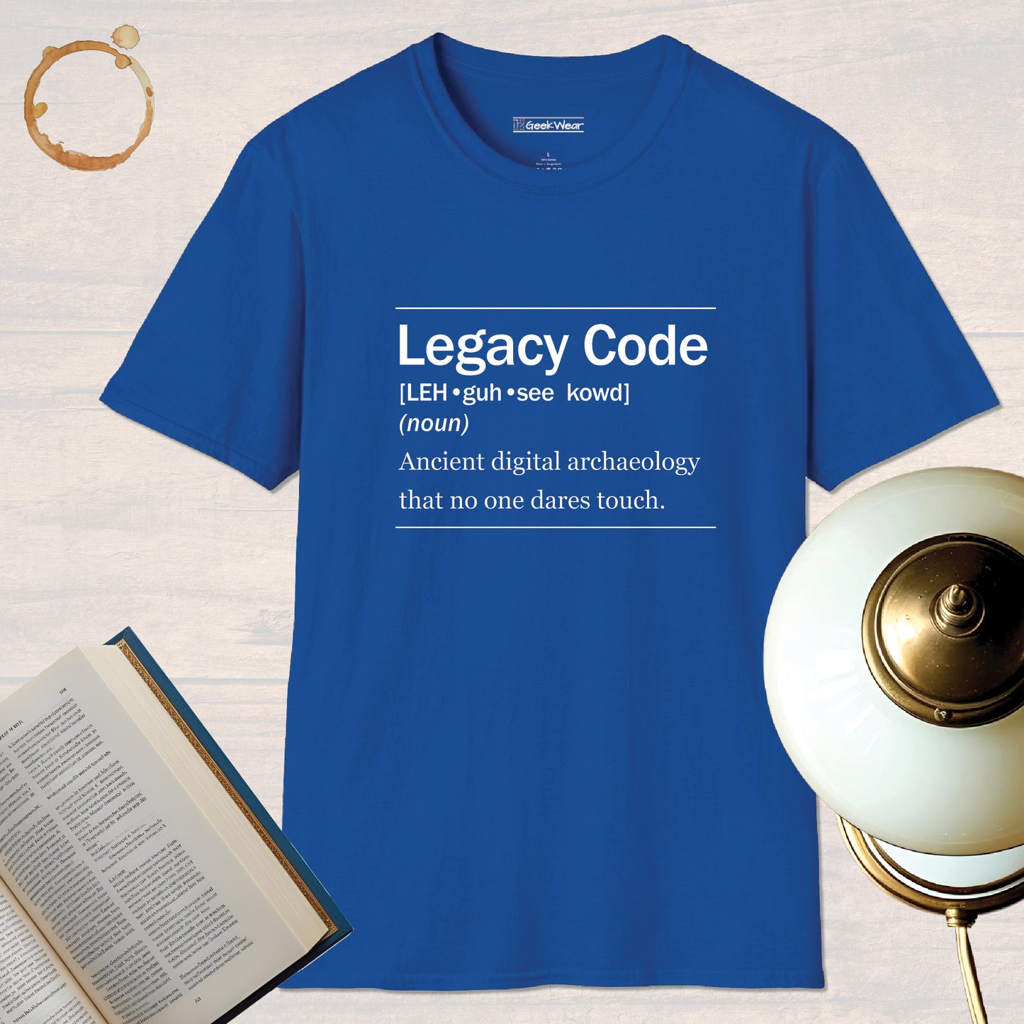GeekWear Definitions Legacy Code T-Shirt