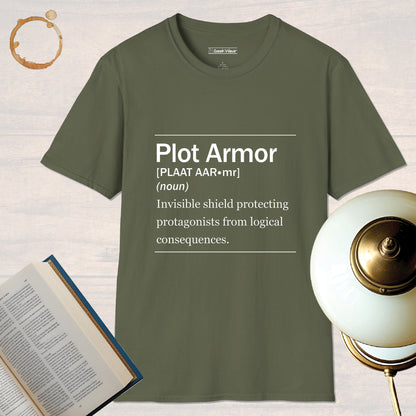 GeekWear Definitions Plot Armor T-Shirt