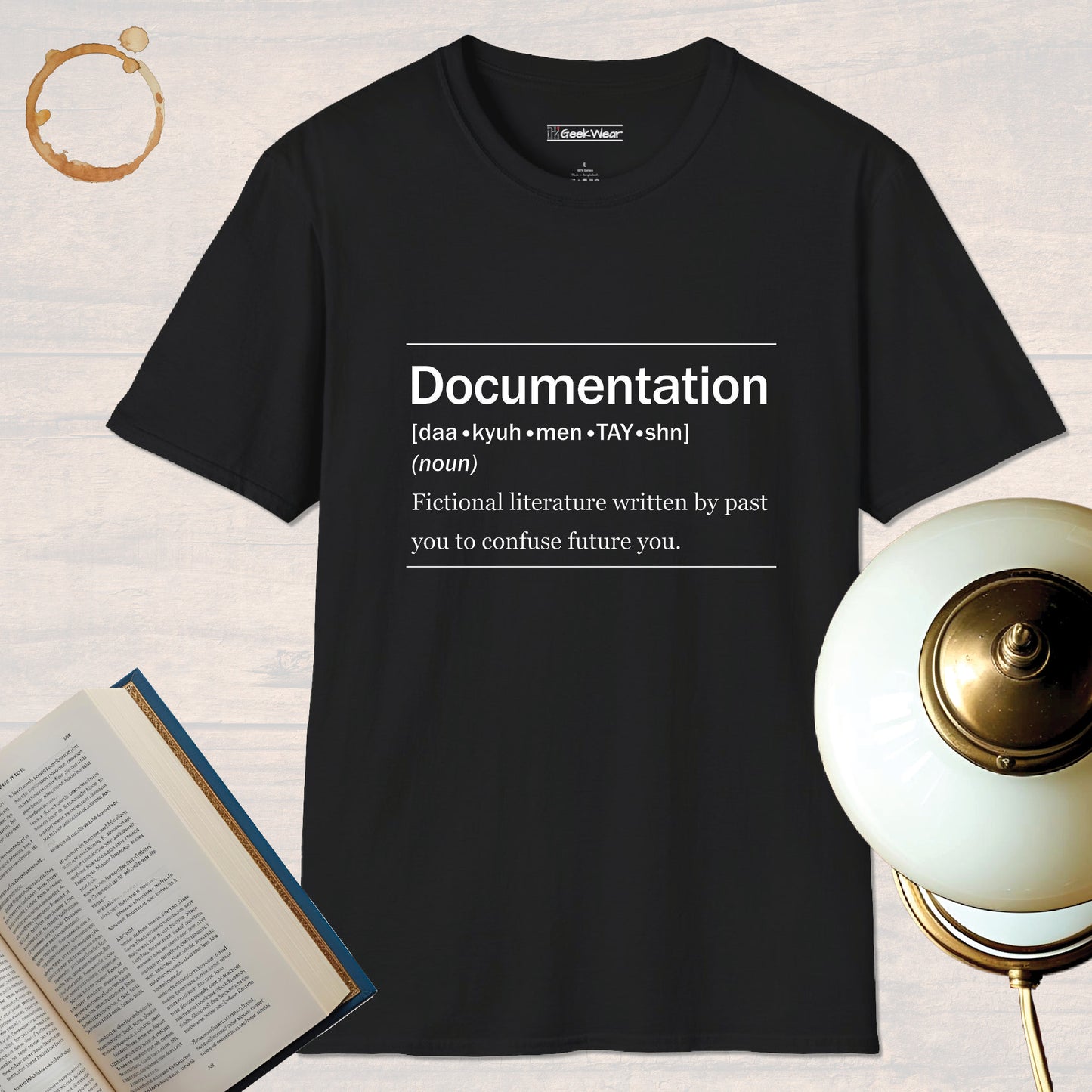 GeekWear Definitions Documentation T-Shirt