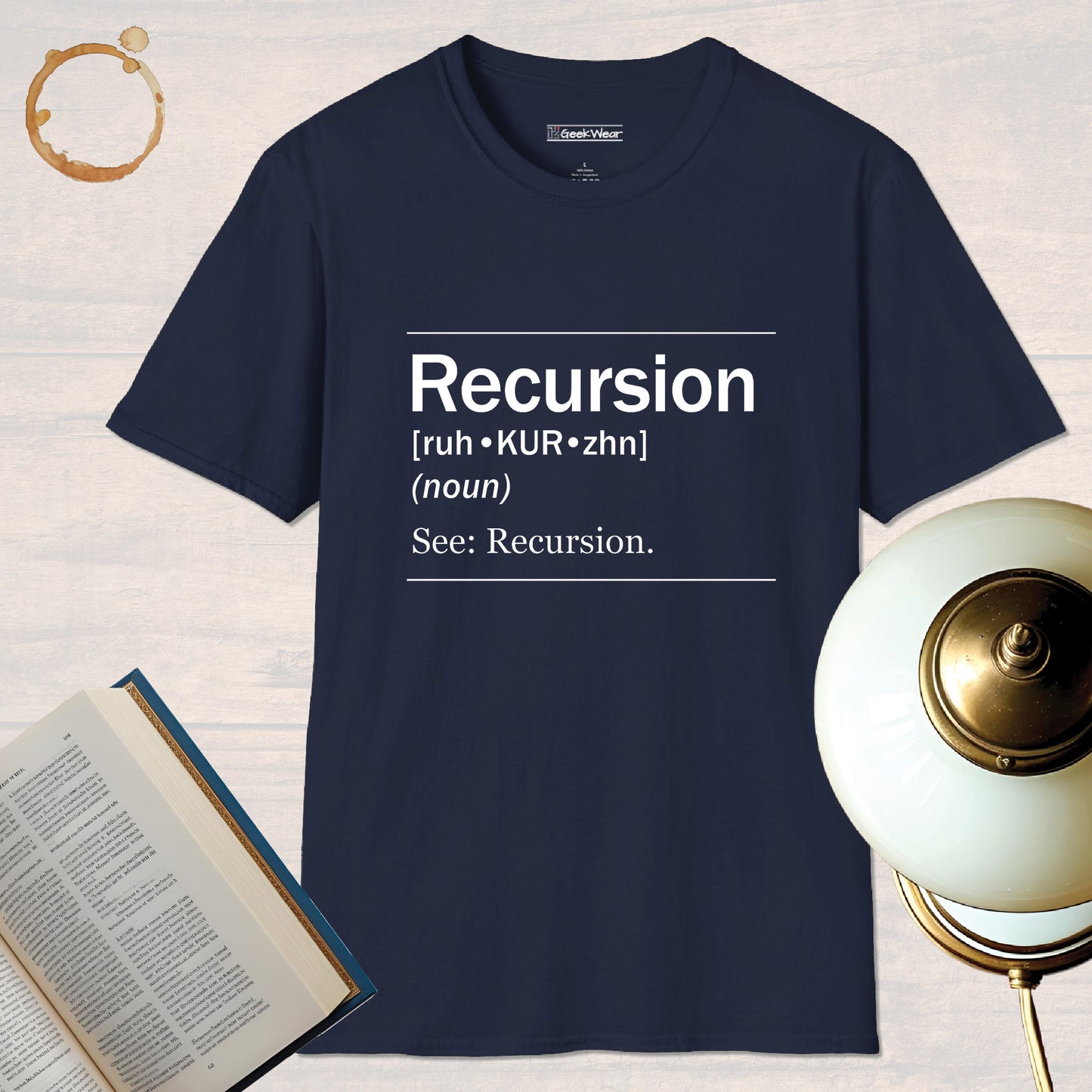 GeekWear Definitions Recursion T-Shirt
