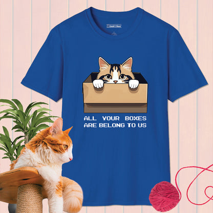GeekWear Cat Boxes T-Shirt