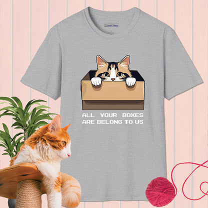 GeekWear Cat Boxes T-Shirt