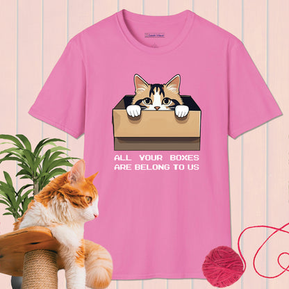 GeekWear Cat Boxes T-Shirt