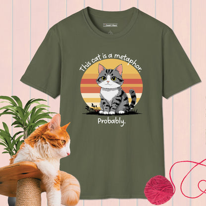 GeekWear Cat Metaphor T-Shirt