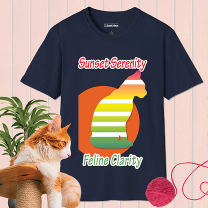 GeekWear Cat Feline Clarity Style B T-Shirt