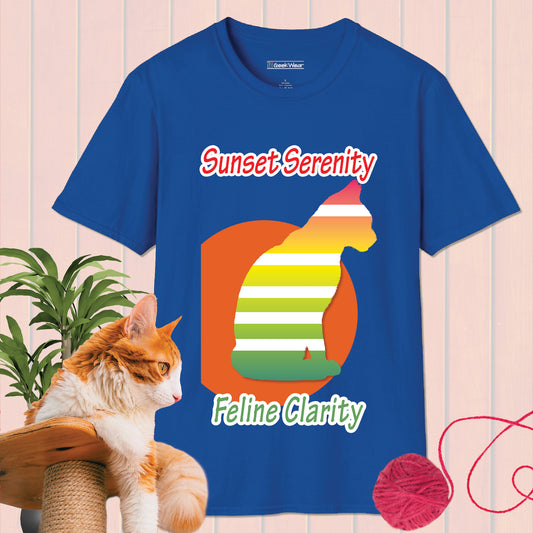 GeekWear Cat Feline Clarity Style B T-Shirt