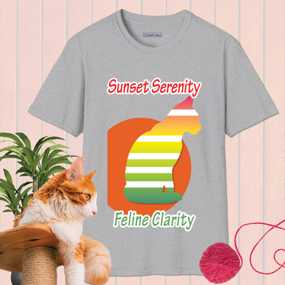GeekWear Cat Feline Clarity Style B T-Shirt