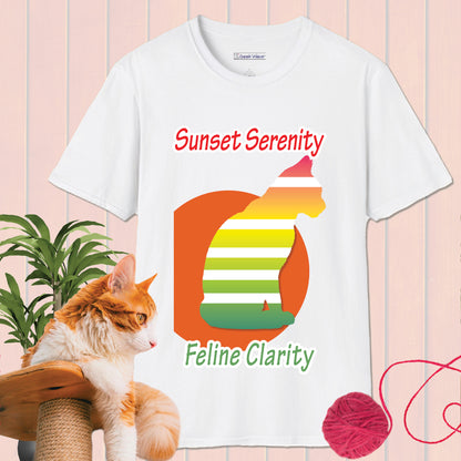 GeekWear Cat Feline Clarity Style B T-Shirt