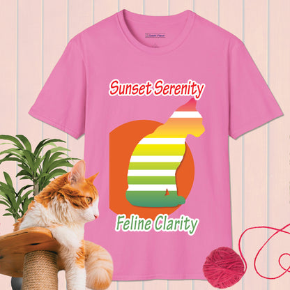GeekWear Cat Feline Clarity Style B T-Shirt