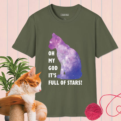 GeekWear Cat Stars T-Shirt