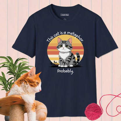 GeekWear Cat Metaphor T-Shirt