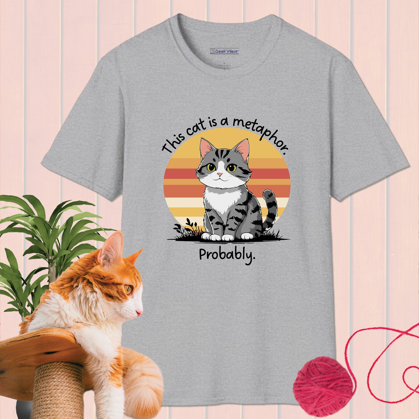 GeekWear Cat Metaphor T-Shirt