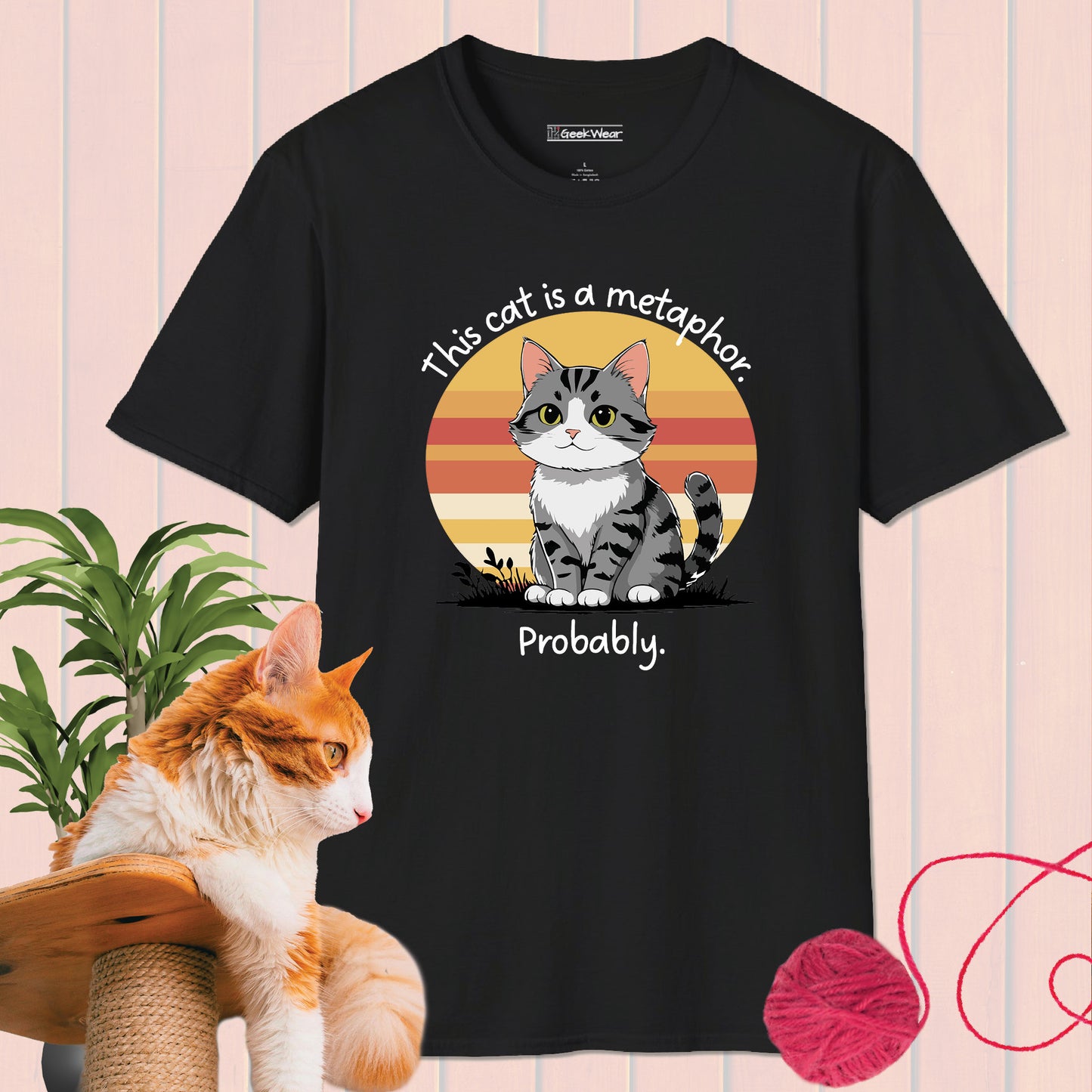 GeekWear Cat Metaphor T-Shirt
