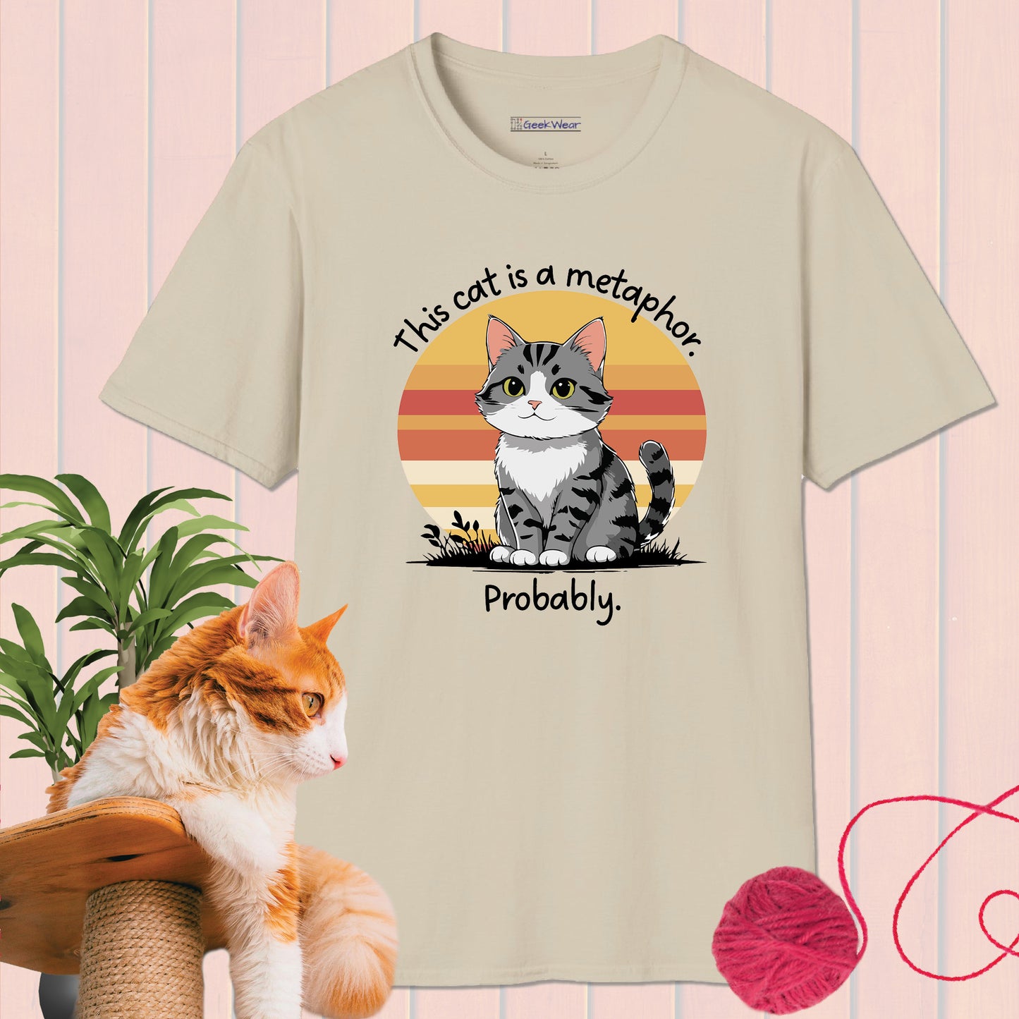 GeekWear Cat Metaphor T-Shirt