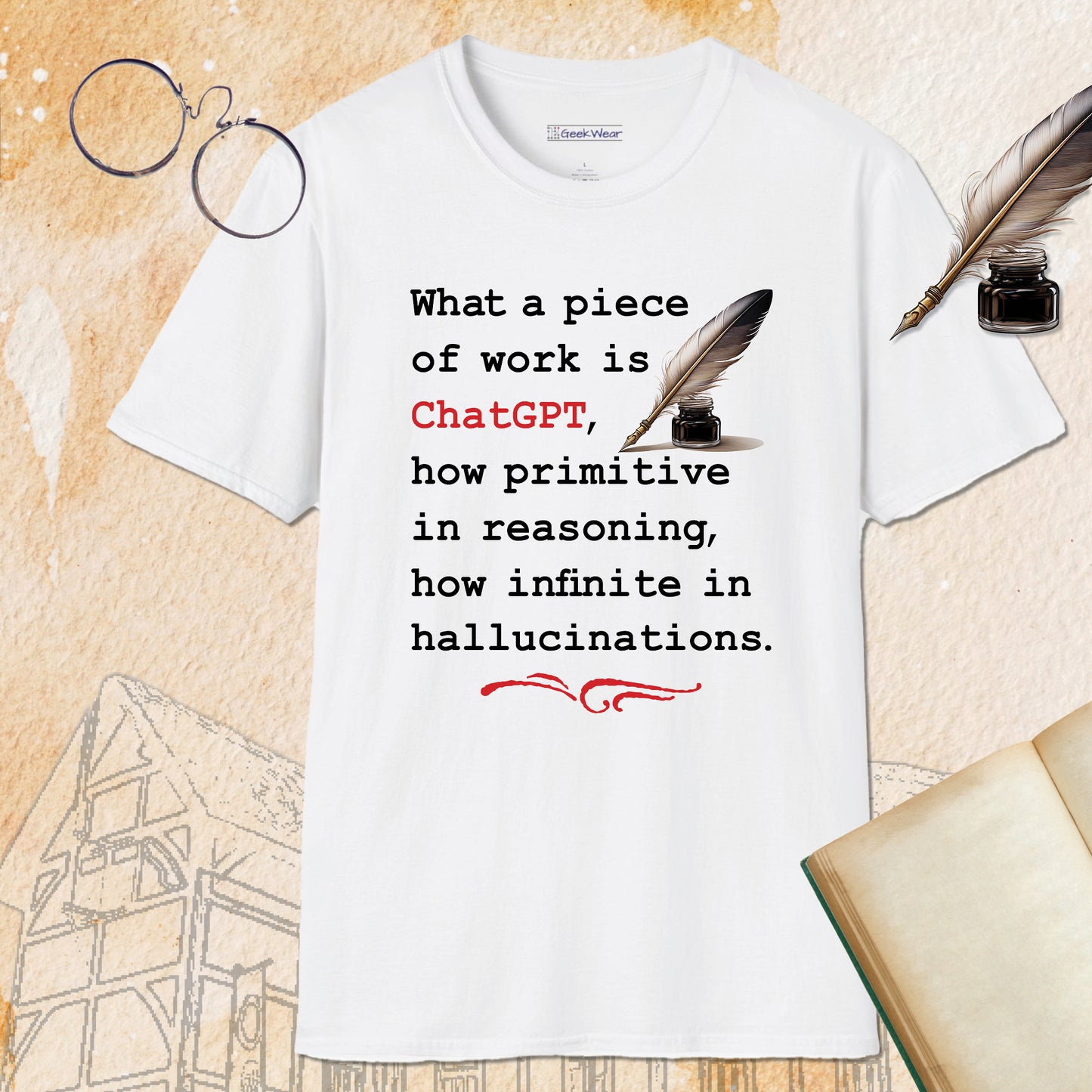 Geek Collide Piece of Work Unisex T-Shirt