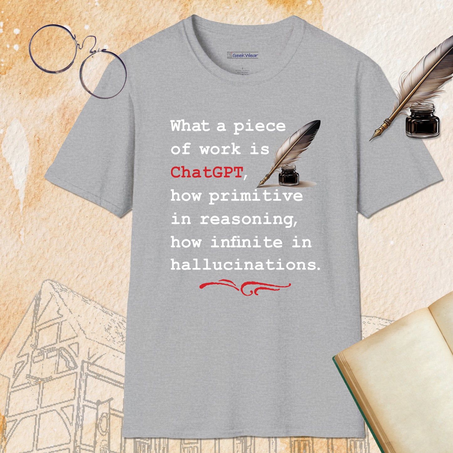 Geek Collide Piece of Work Unisex T-Shirt