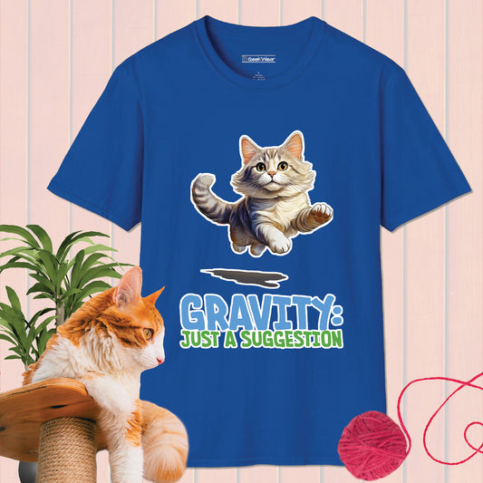 GeekWear Cat Gravity T-Shirt