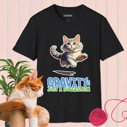 GeekWear Cat Gravity T-Shirt