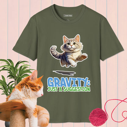 GeekWear Cat Gravity T-Shirt