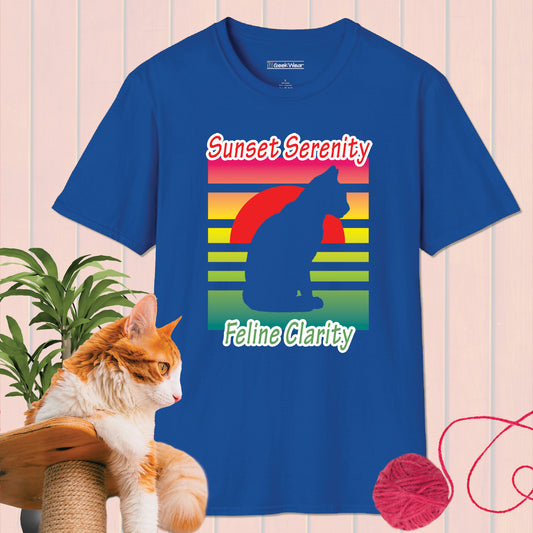 GeekWear Cat feline clarity T-Shirt